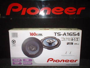 Pioneer TS-A1654 speakers 6.5 inch