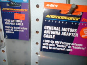 General Motors and Ford Antenna Adaptors