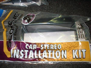Car stereo instalation kit