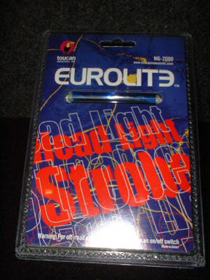 Insert a Colored Strobe Light Into Your Headlight 
