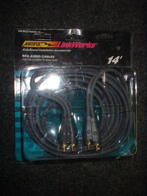 Metra rca audio cables jacks