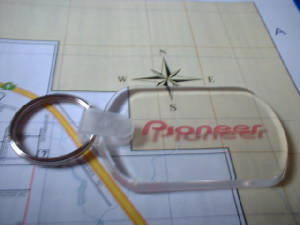 Genuine Pioneer keychain