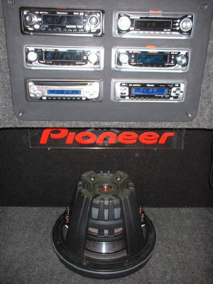 Large Pioneer Subwoofer