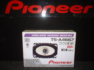 Pioneer TS-A4667 speaker 4 by 6