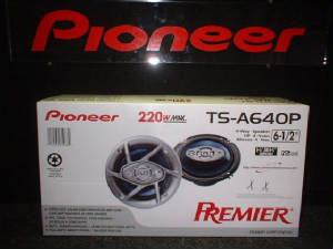 Pioneer TS-A640P speakers 6.5 inch