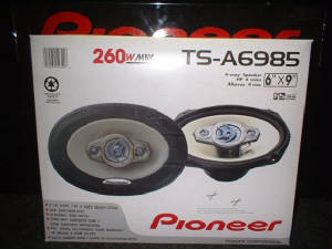 Pioneer TS-A6985 speakers 6 by 9