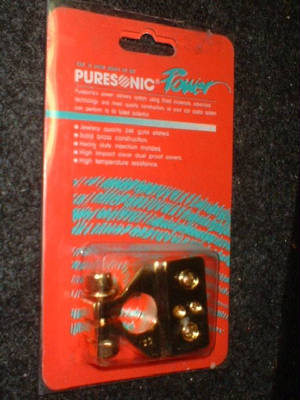 Puresonic Power Connectors gold battery top post
